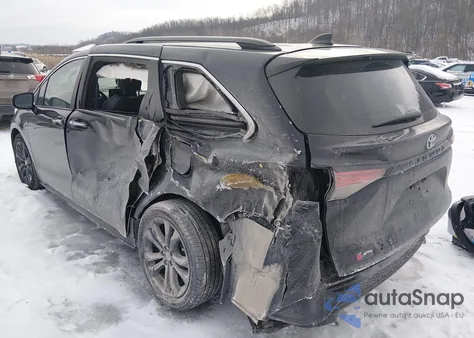2022 Toyota Sienna Xse из США, поврежденный, VIN 5TDXRKEC2NS075371